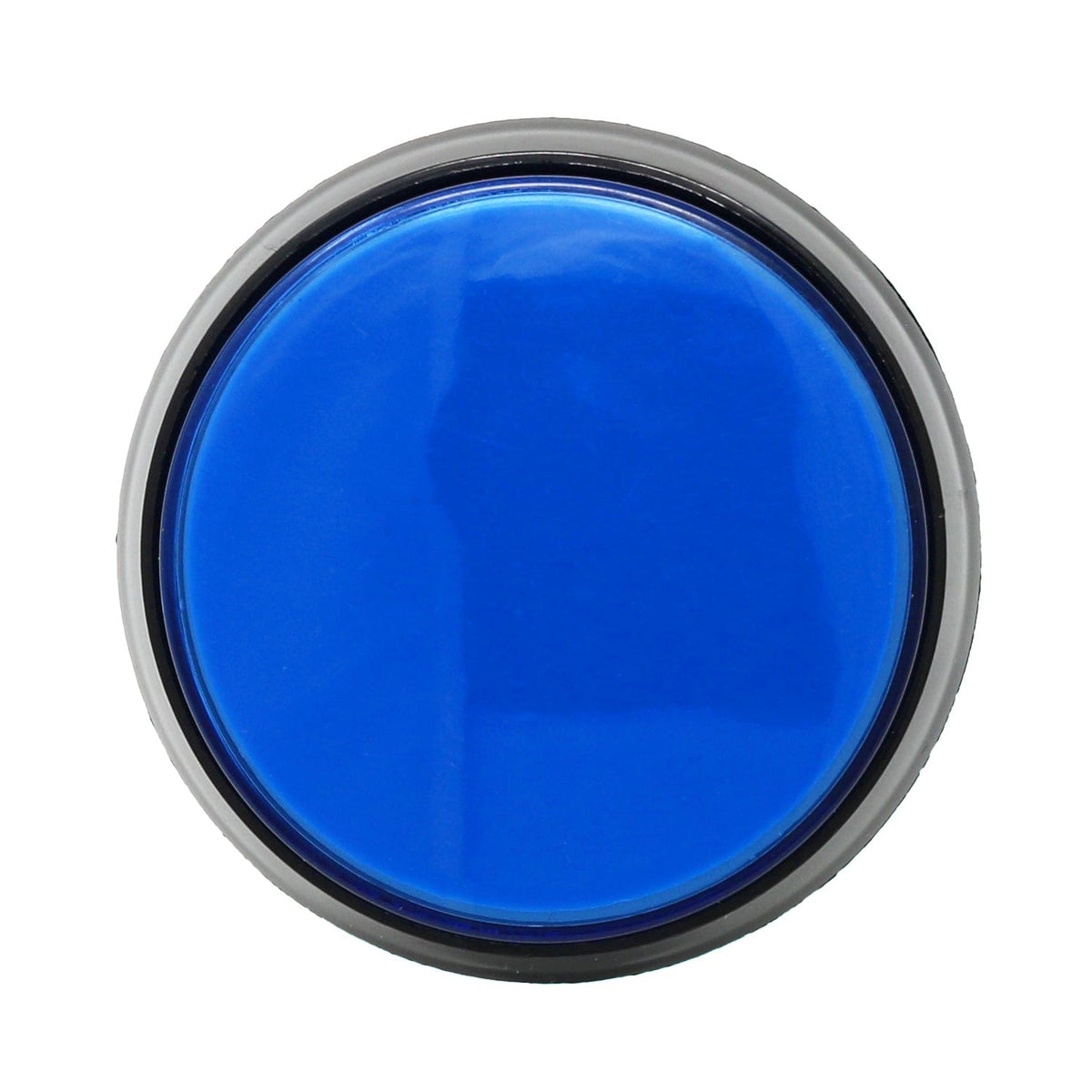 Large Arcade Button Large Arcade Button with LED - 60mm Blue - The Pi Hut