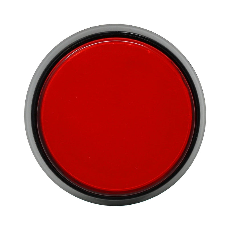 Large Arcade Button with LED - 60mm Red - The Pi Hut