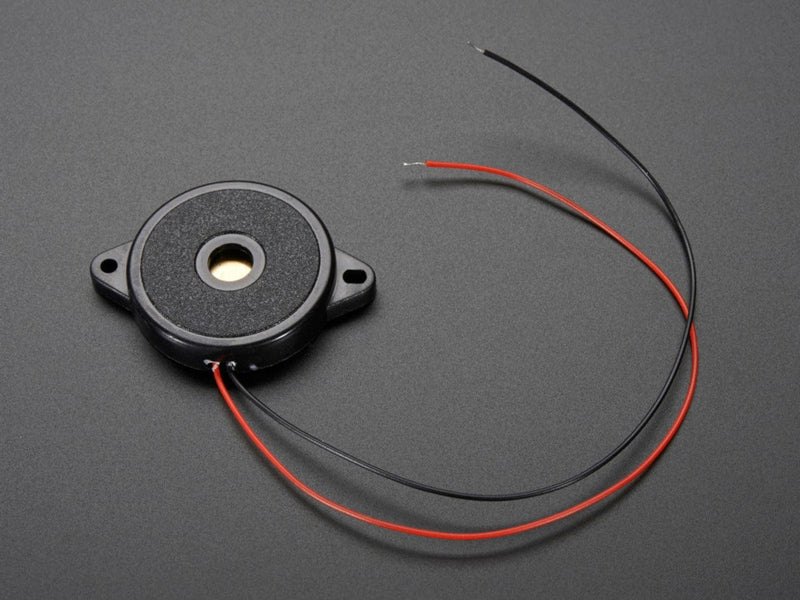 Large Enclosed Piezo Element w/Wires - The Pi Hut