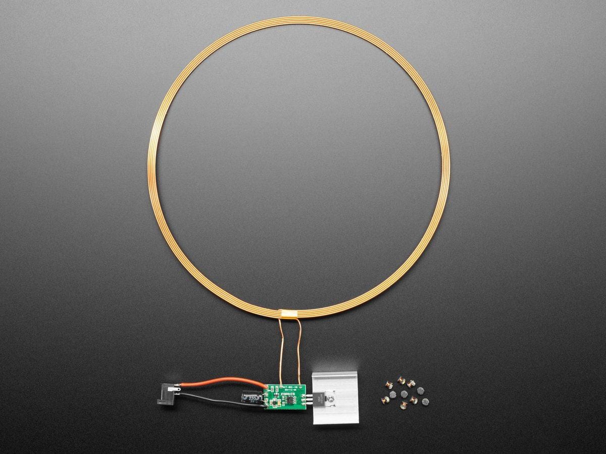Large Inductive Coil and 10 Wireless LED Kit  - 24V - The Pi Hut