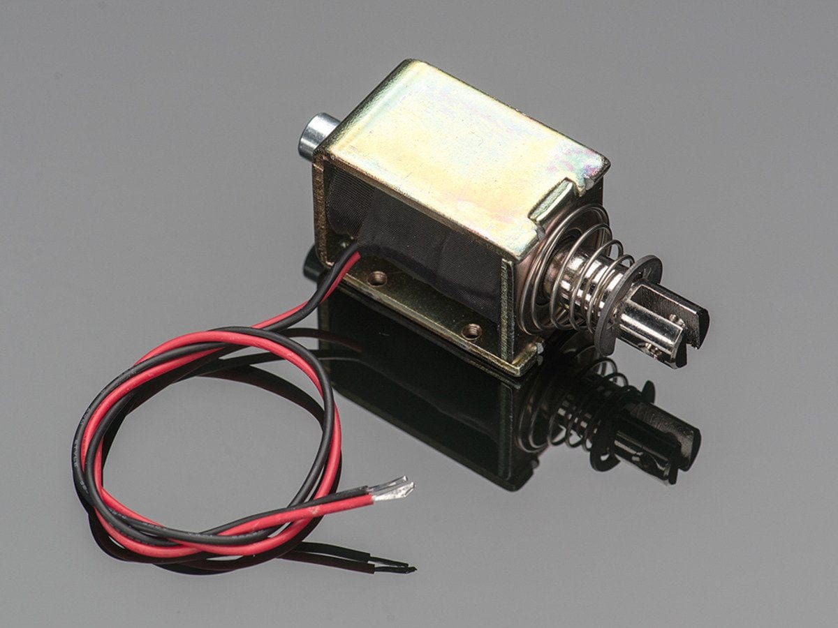 Large  push-pull solenoid - The Pi Hut