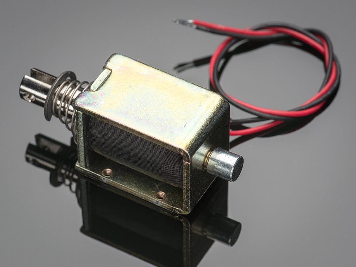 Large  push-pull solenoid - The Pi Hut