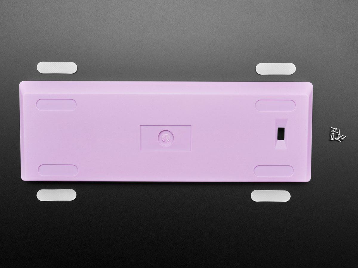 Lavender Plastic 60% / GH60 Keyboard Shell - The Pi Hut