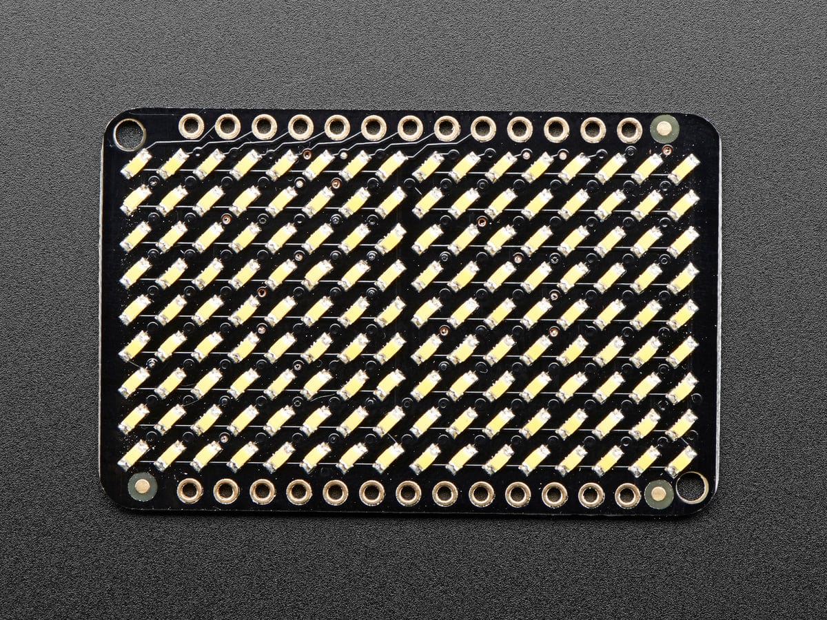 LED Charlieplexed Matrix - 9x16 LEDs - Warm White - The Pi Hut