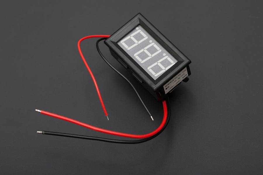 LED Current Meter 10A (Green) - The Pi Hut