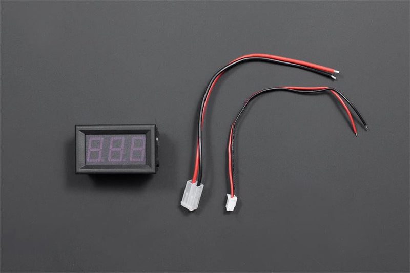 LED Current Meter 10A (Red) - The Pi Hut