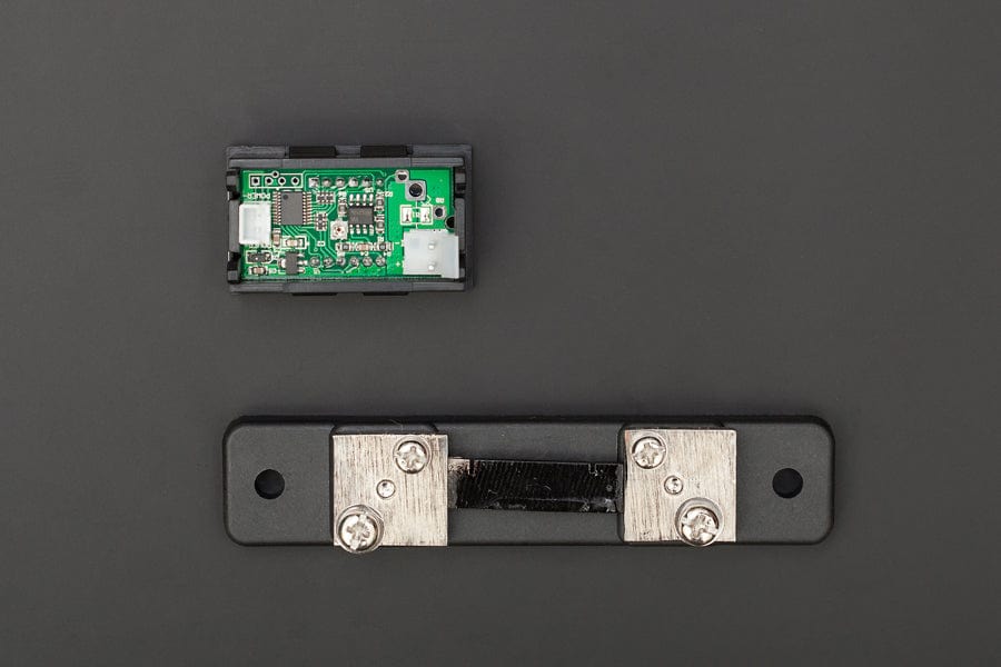 LED Current Meter 50A (Green) - The Pi Hut