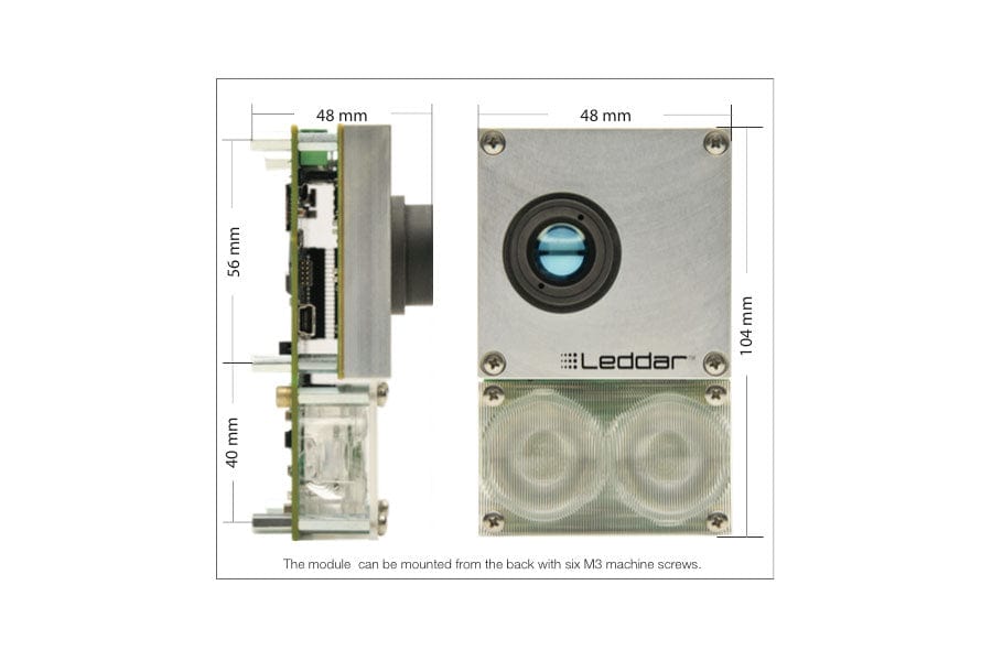 Leddar M16 Sensor Module (45 degree beam) - The Pi Hut