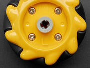Left & Right Mecanum Wheel Pair - 48mm Diameter (TT Motor or Cross Axle (2-pack)) - The Pi Hut