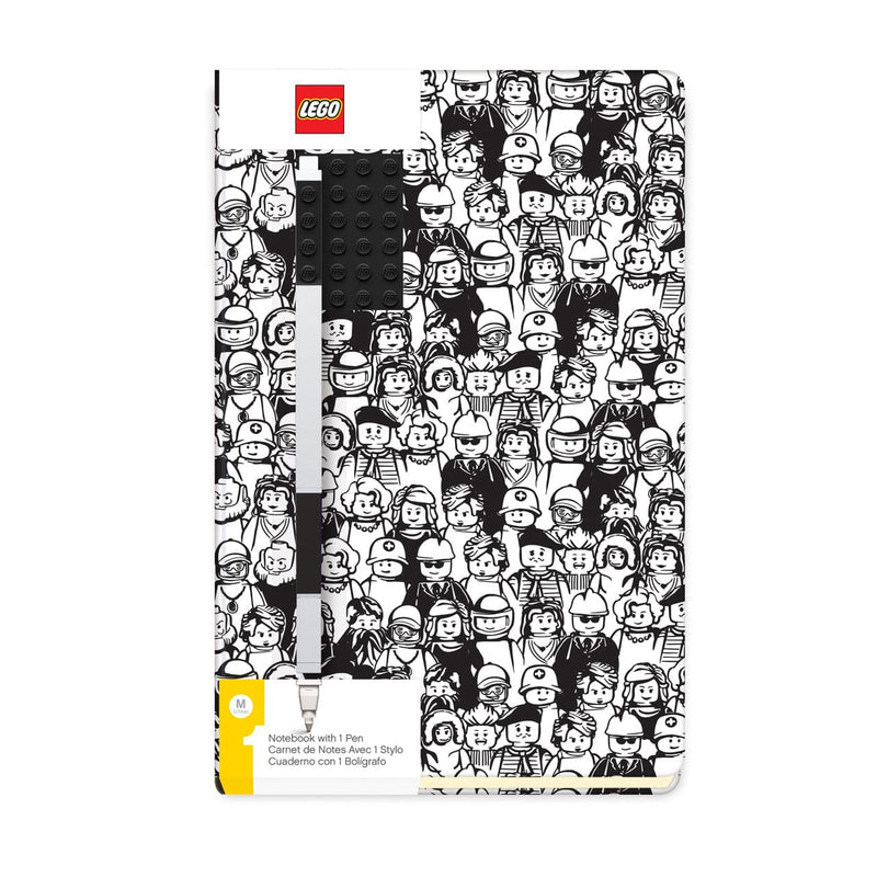 LEGO Minifigure Design Notebook with Pen - The Pi Hut