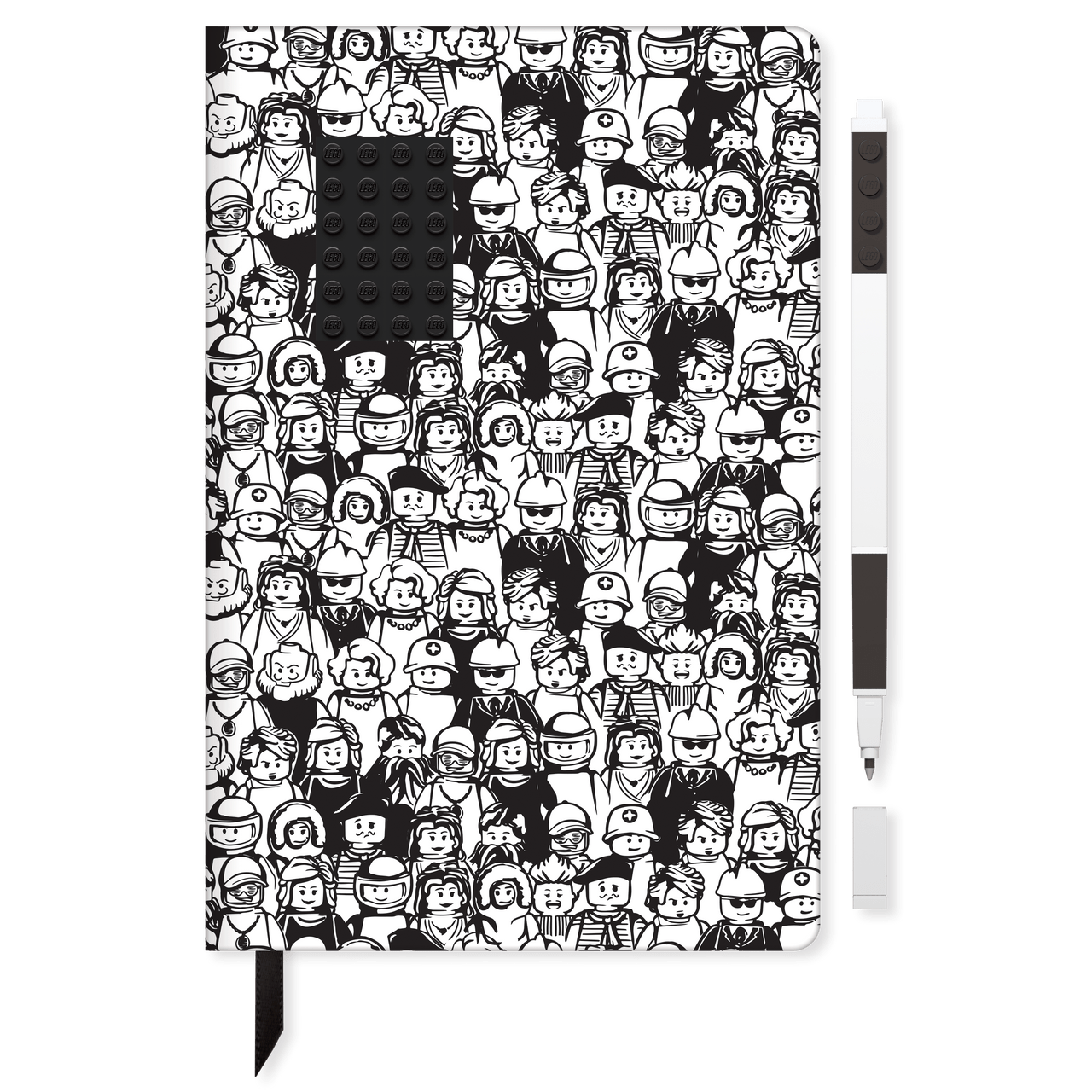 LEGO Minifigure Design Notebook with Pen - The Pi Hut