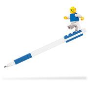 LEGO Blue Gel Pen with Minifigure - The Pi Hut