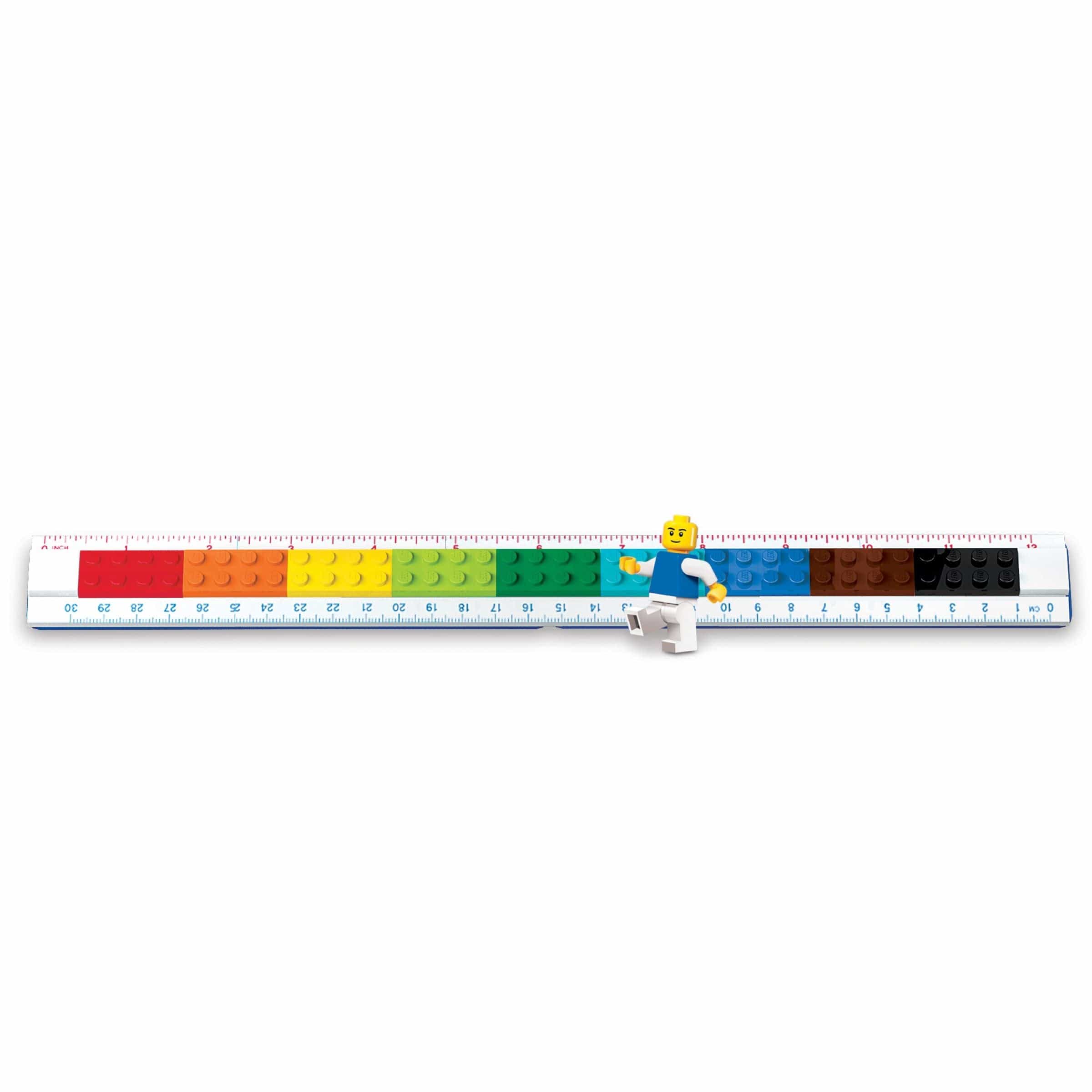 LEGO Convertible Ruler with Minifigure - The Pi Hut