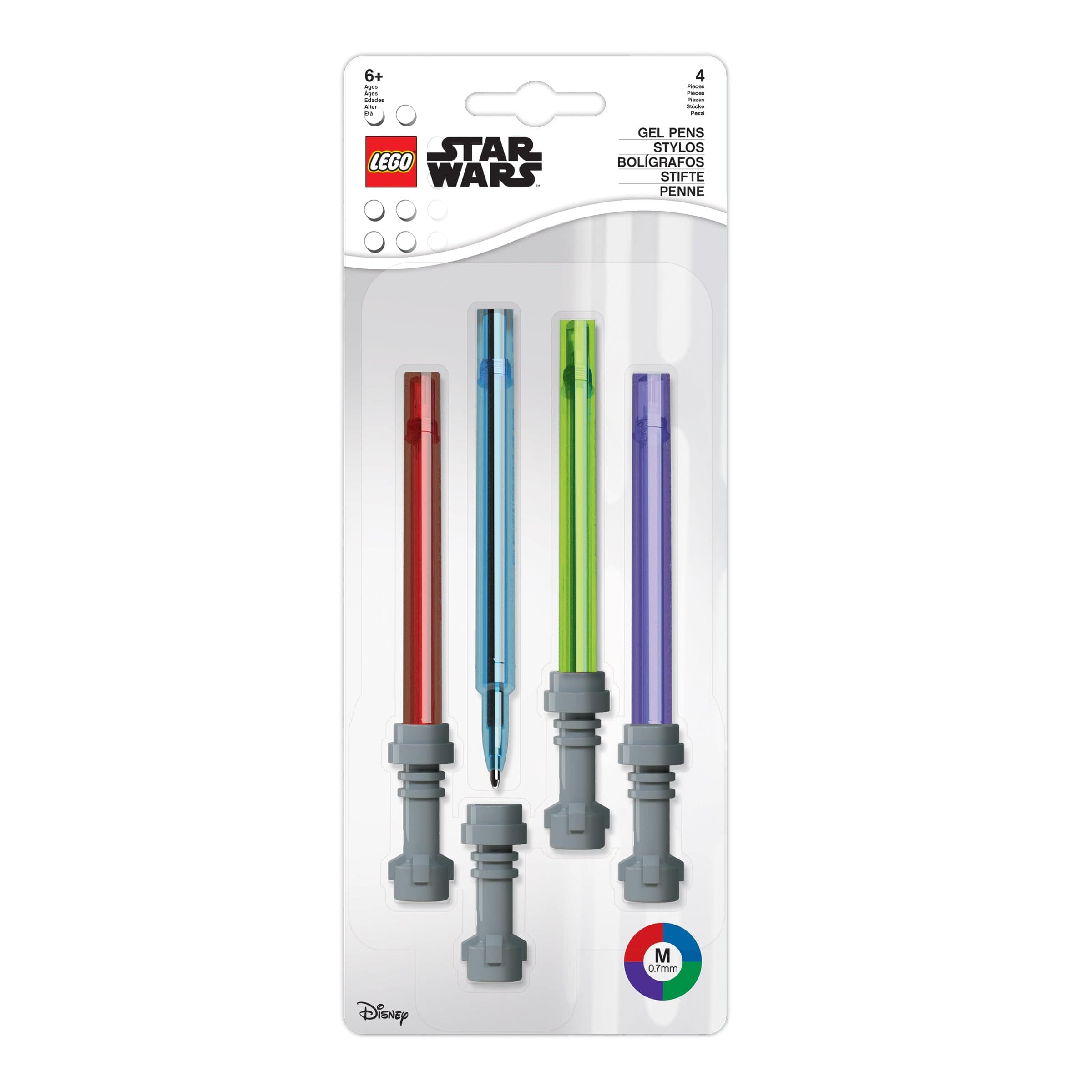 LEGO Lightsaber Gel Pen Multipack - The Pi Hut