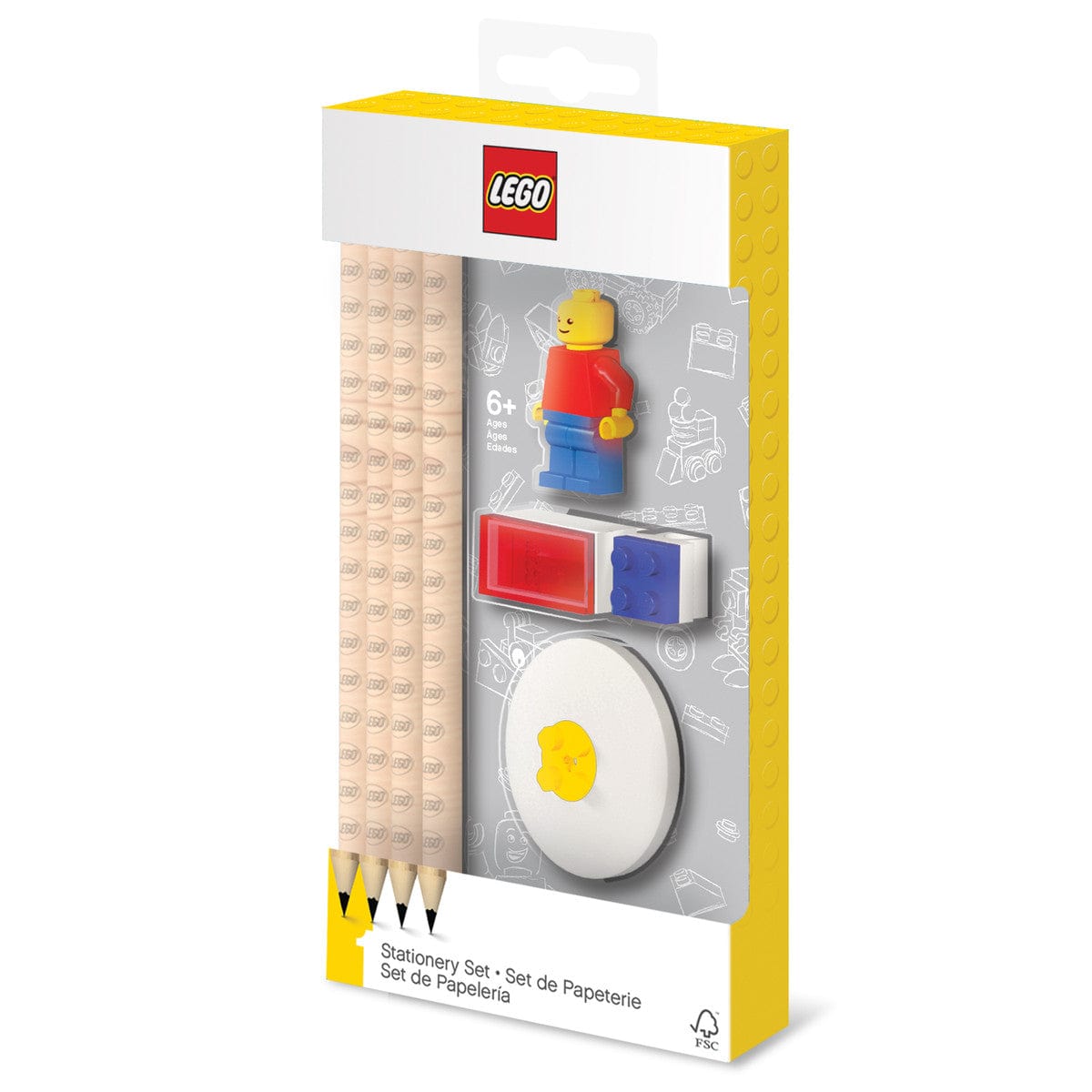 LEGO Stationery Set with Minifigure - The Pi Hut