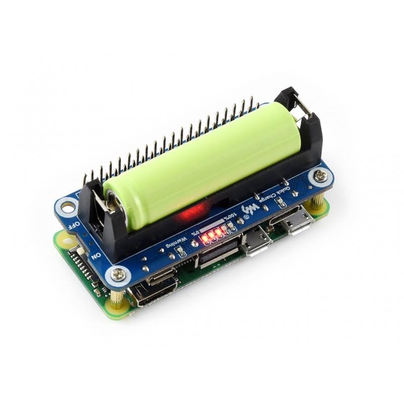 Li-ion Battery HAT for Raspberry Pi - The Pi Hut