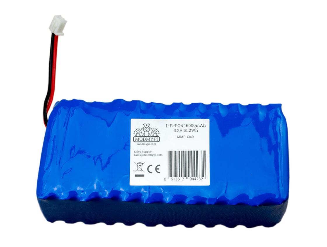 LiFePO4 Battery 16000mAh 3.2V - The Pi Hut