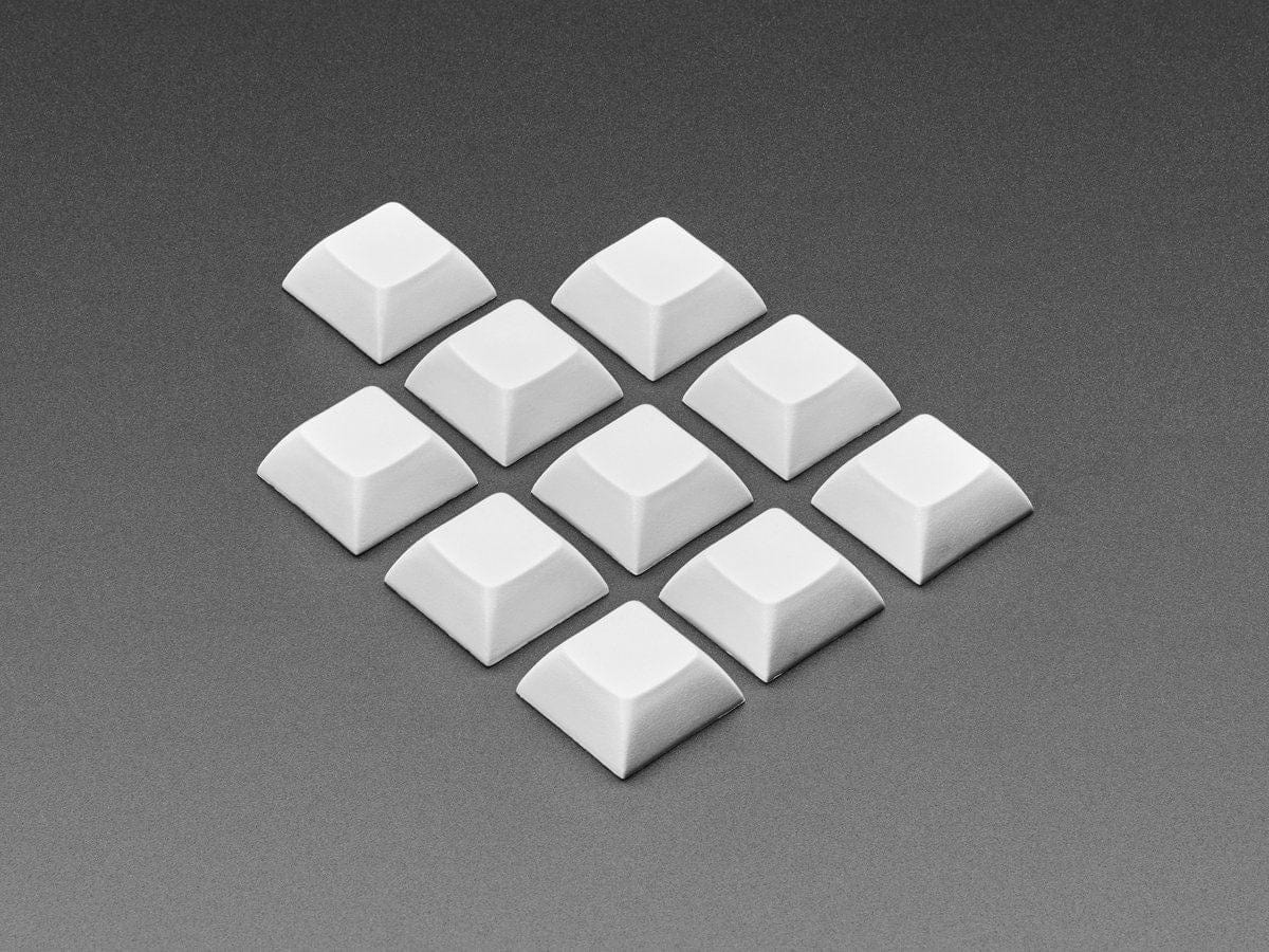 Light Gray DSA Keycaps for MX Compatible Switches - 10 pack - The Pi Hut