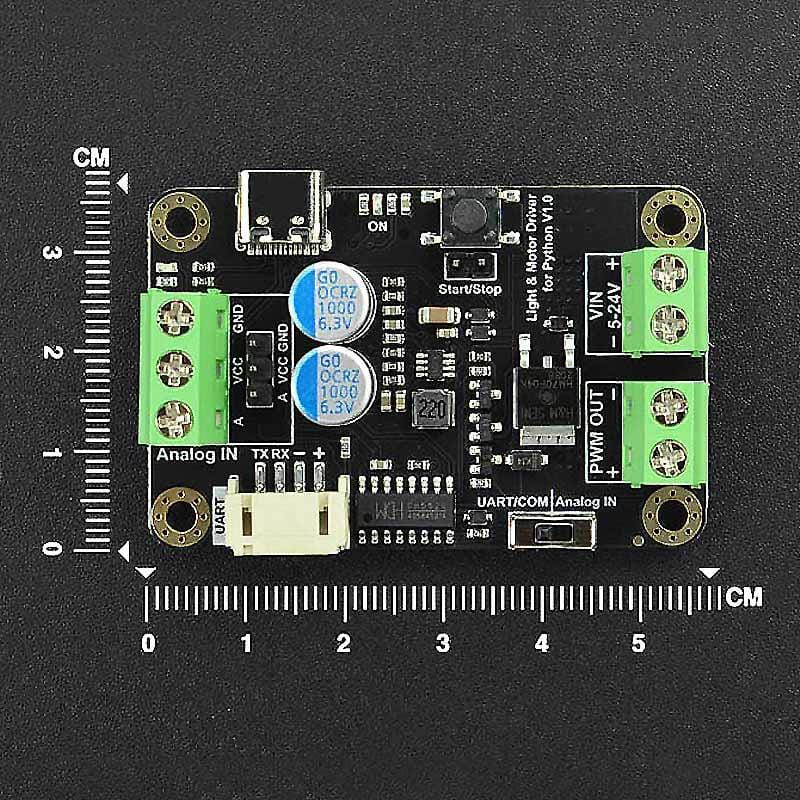 Light & Motor Driver for Python - The Pi Hut