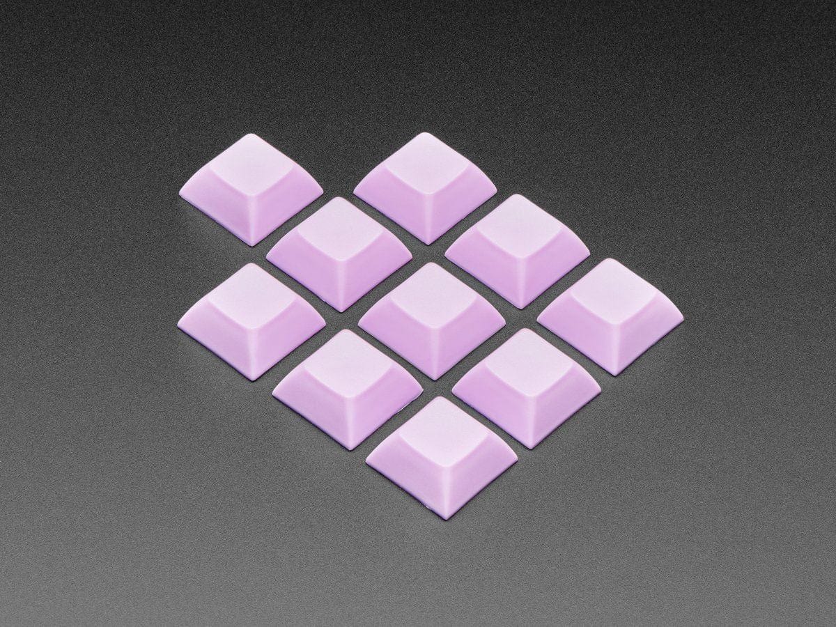 Light Purple DSA Keycaps for MX Compatible Switches - 10 pack - The Pi Hut