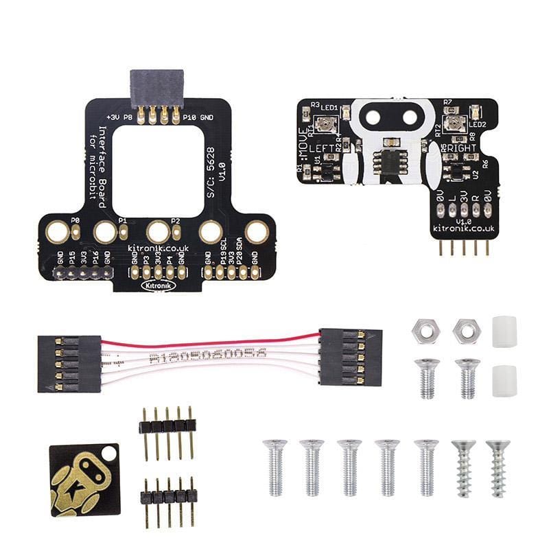 Line Following add-on for :MOVE mini V2 - The Pi Hut