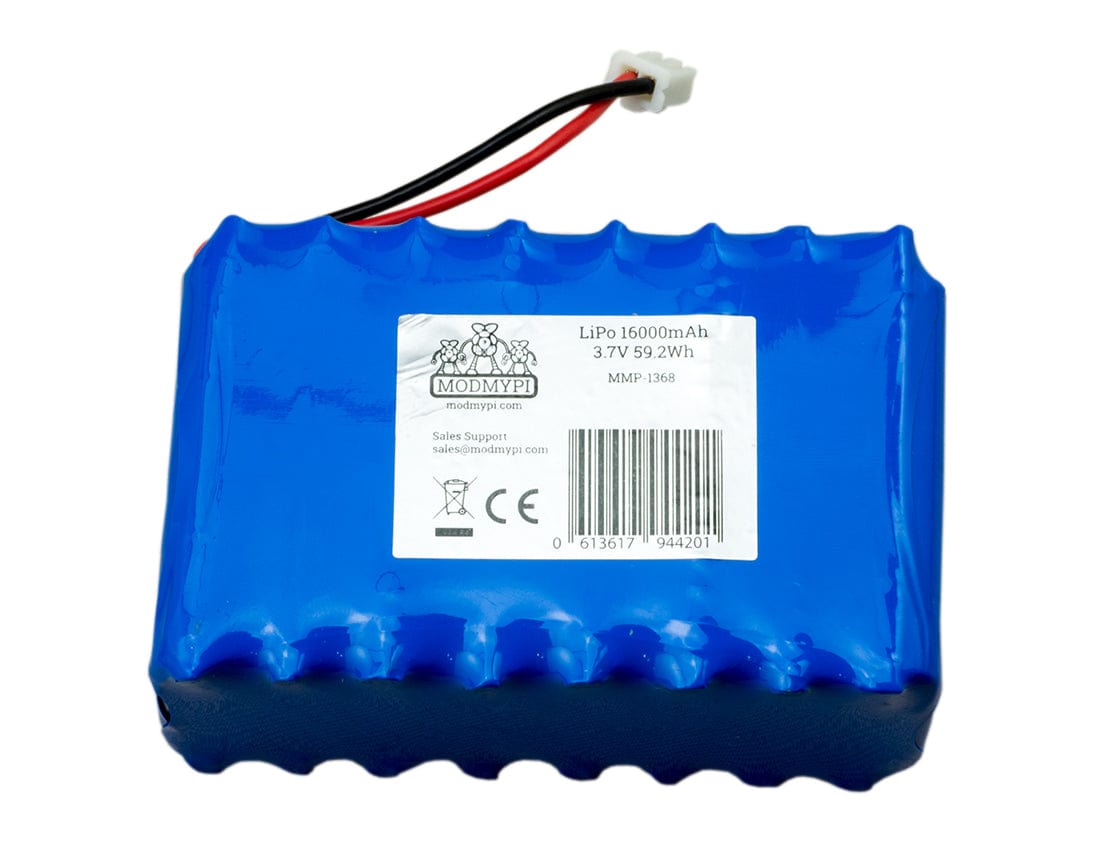 LiPO Battery 16000mAh 3.7V - The Pi Hut