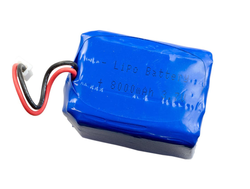 LiPO Battery 8000mAh 3.7V - The Pi Hut