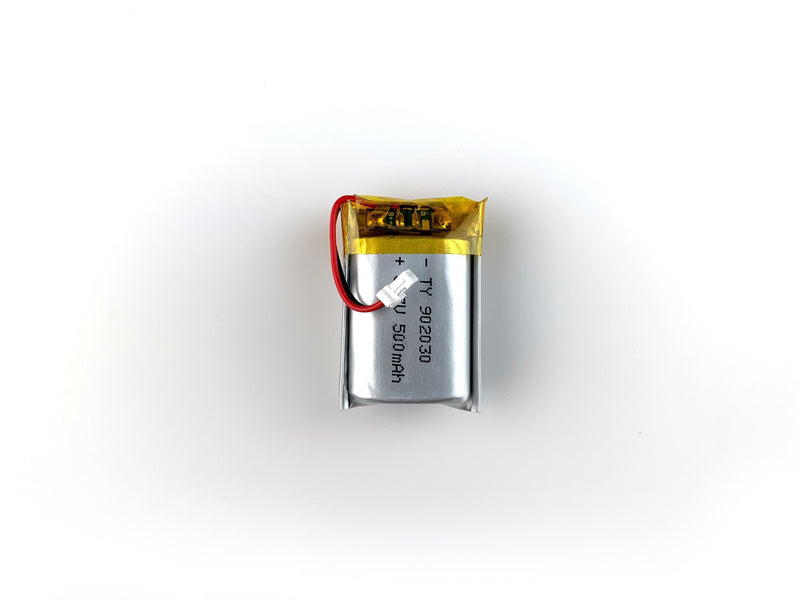 Lithium Ion Polymer LiPo Battery - 3.7V 500mAh - The Pi Hut