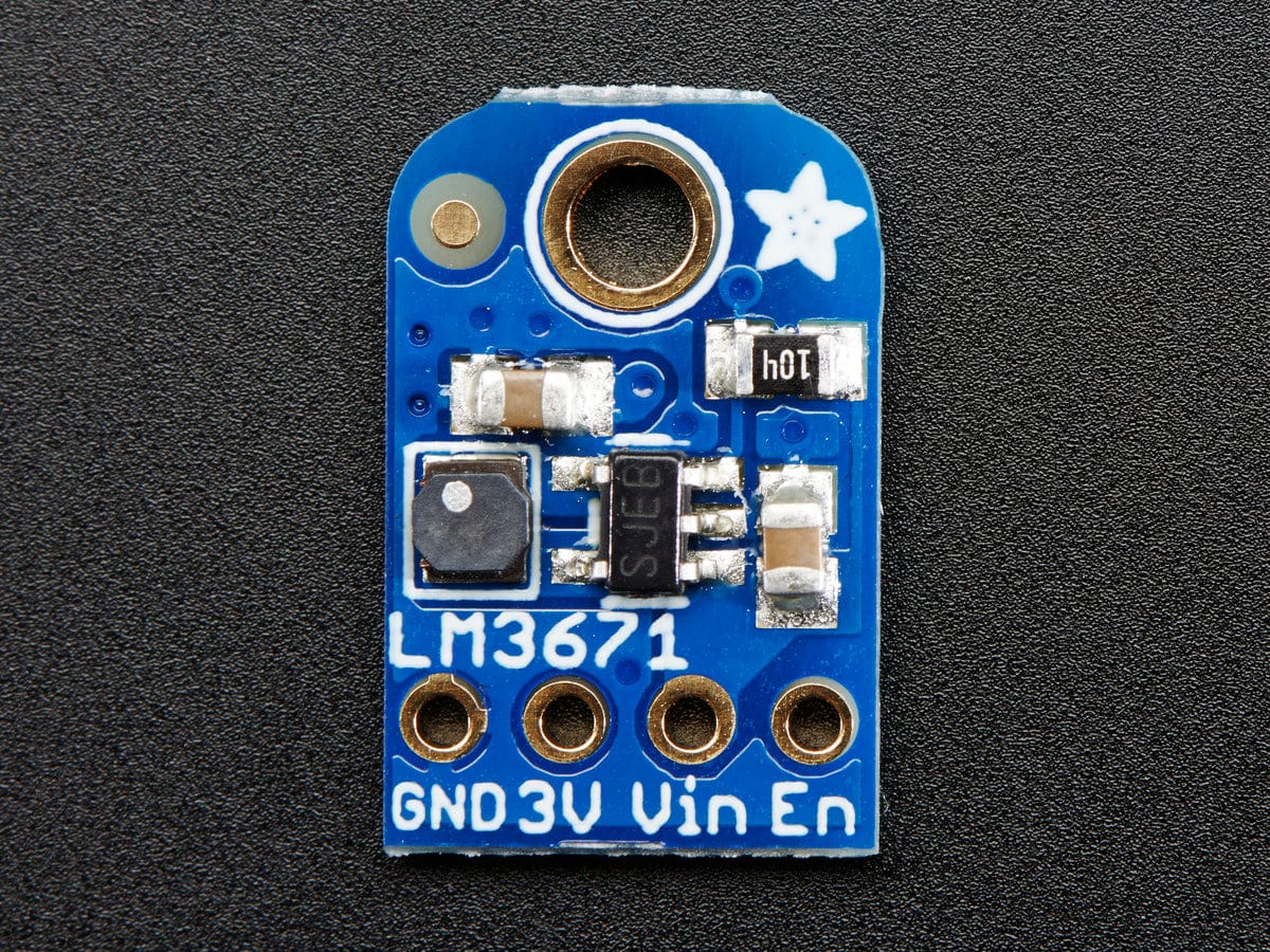 LM3671 3.3V Buck Converter Breakout  - 3.3V Output 600mA Max - The Pi Hut