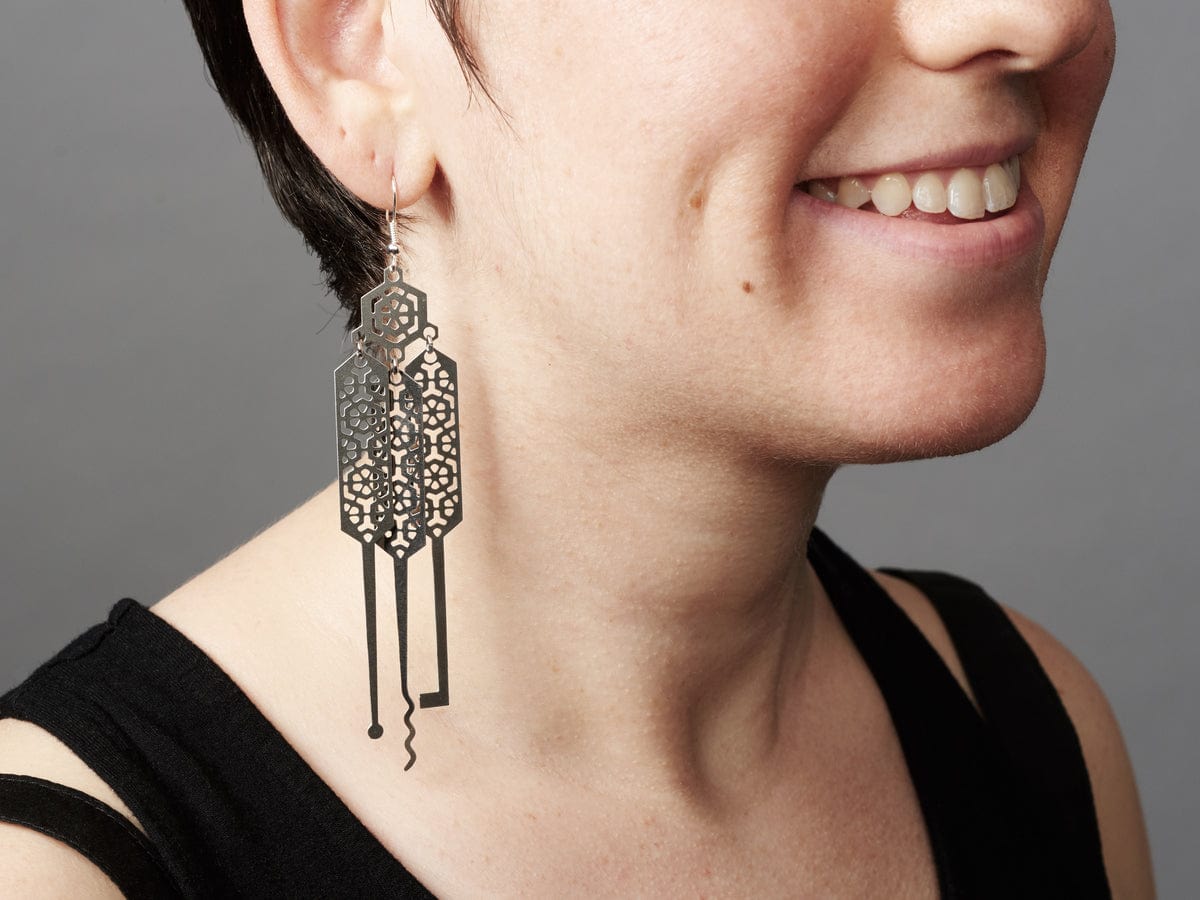 Lock-sport Earrings - The Pi Hut