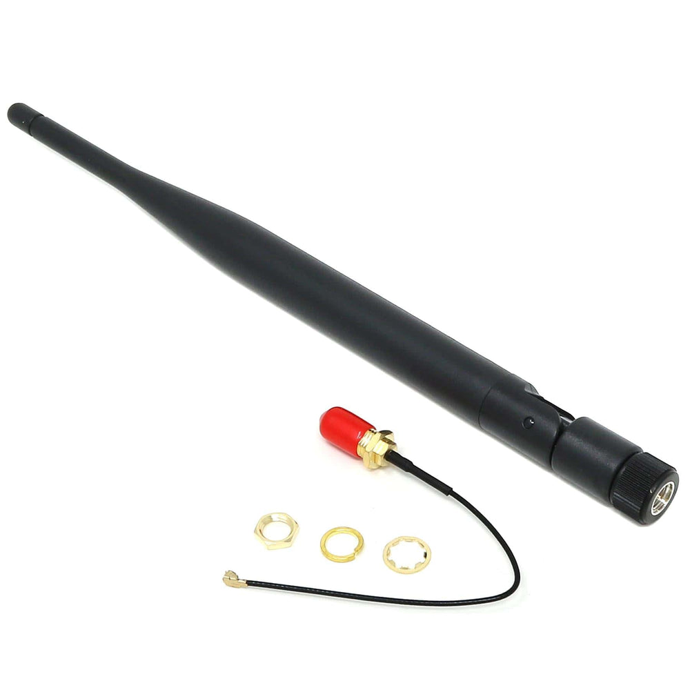 LoRa Antenna with Pigtail - 915MHz Black - The Pi Hut