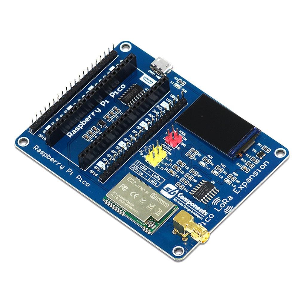 LoRa Expansion for Raspberry Pi Pico (Inc. Antenna) - The Pi Hut