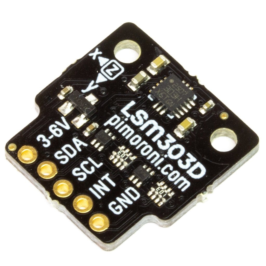 LSM303D 6DoF Motion Sensor Breakout - The Pi Hut