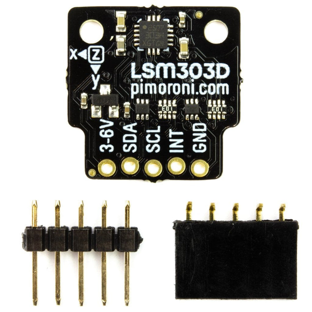 LSM303D 6DoF Motion Sensor Breakout - The Pi Hut