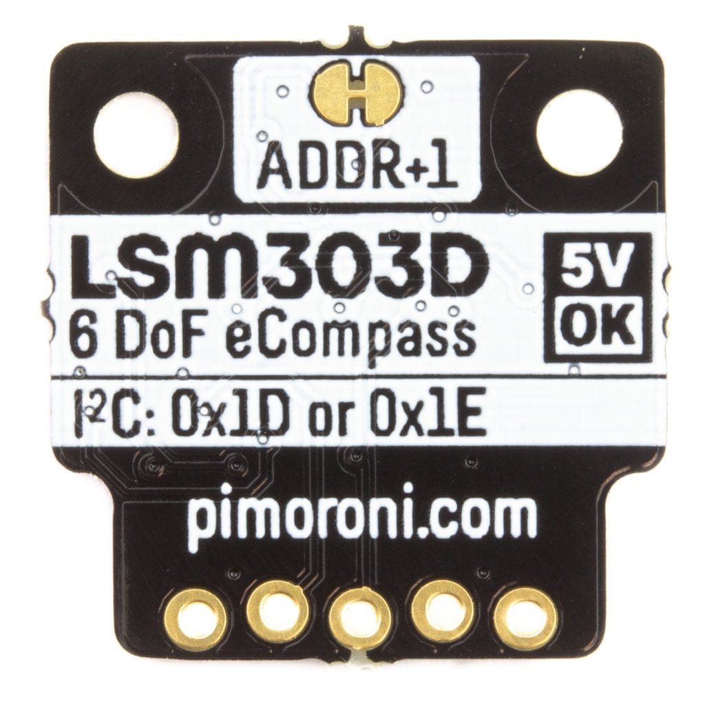LSM303D 6DoF Motion Sensor Breakout - The Pi Hut
