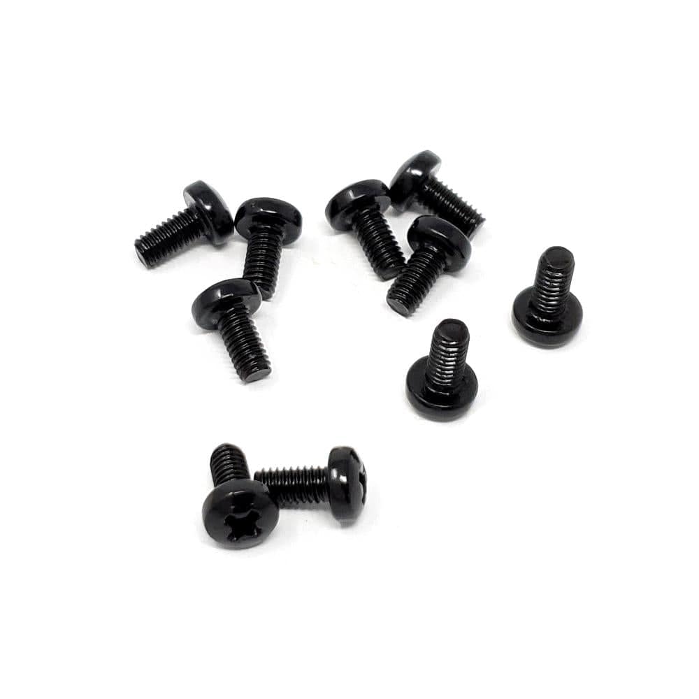 M2.5 Screws - 5mm Black - The Pi Hut