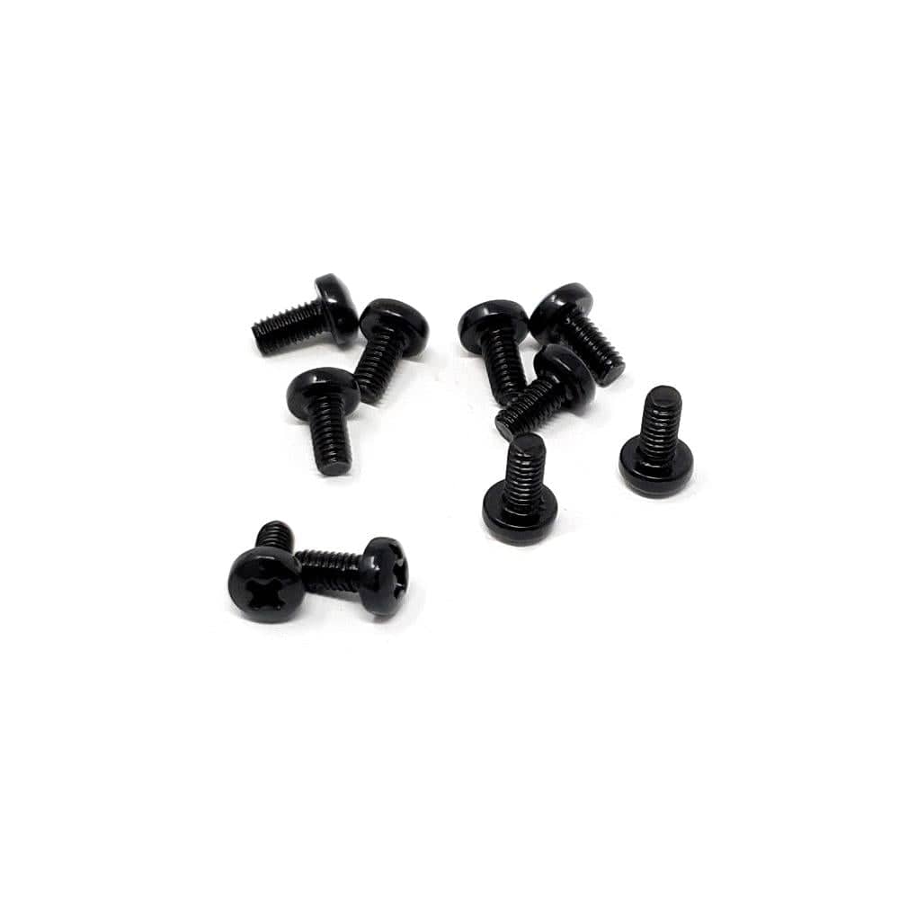 M2.5 Screws - 5mm Black - The Pi Hut