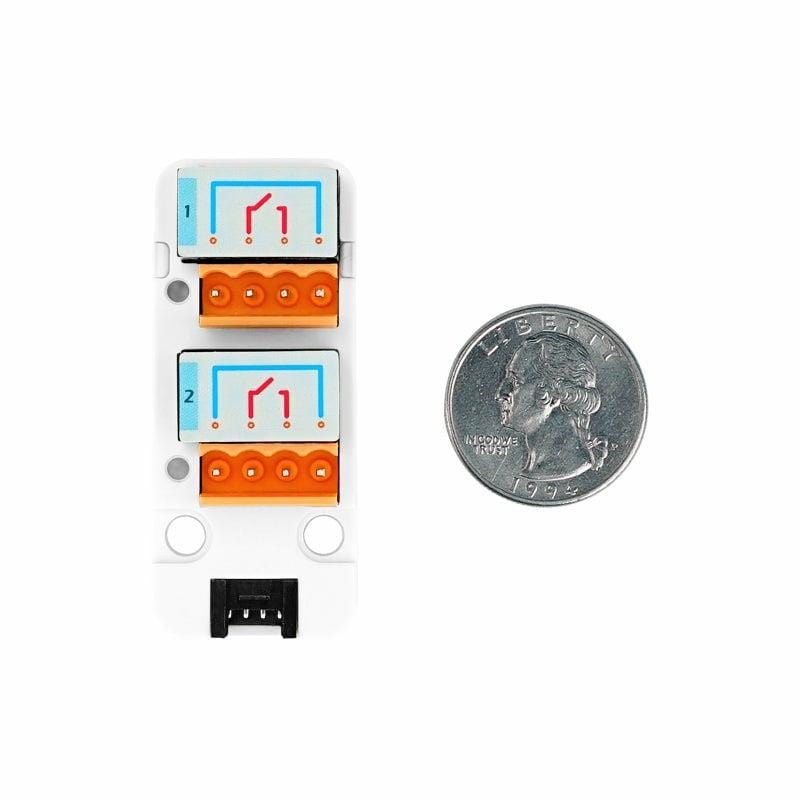 M5Stack 2-Channel SPST Relay Unit - The Pi Hut