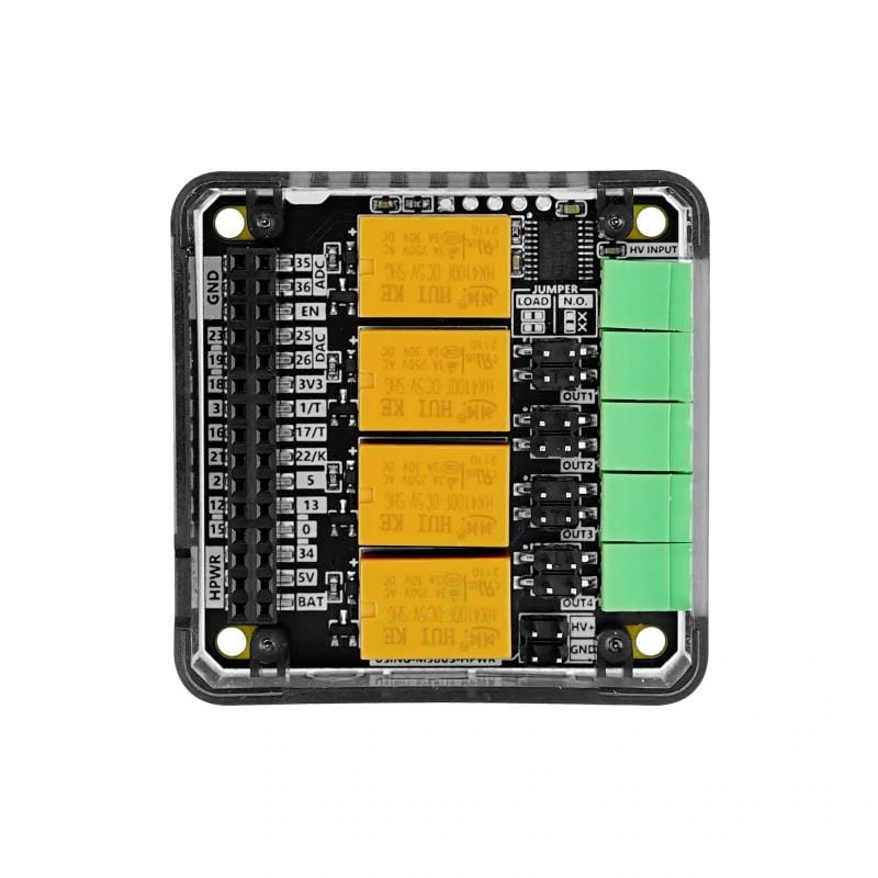 M5Stack 4-Channel Relay Module (STM32) - The Pi Hut