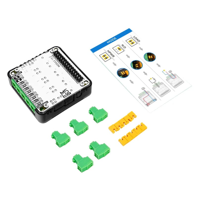 M5Stack 4-Channel Relay Module (STM32) - The Pi Hut