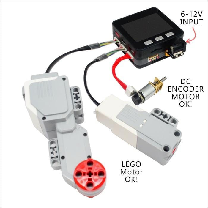 M5Stack DC Encoder Motor Module 4 Channels - The Pi Hut