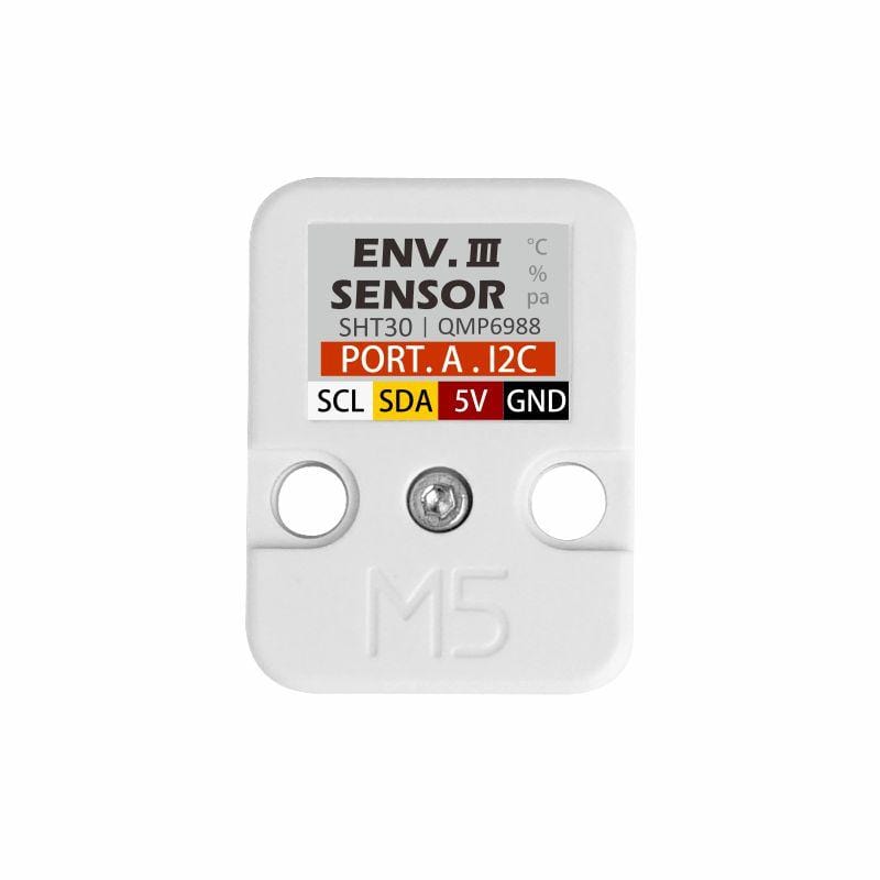 M5Stack ENV III Unit with Temperature Humidity Air Pressure Sensor (SHT30+QMP6988) - The Pi Hut