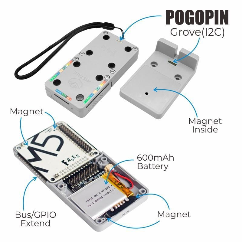 M5Stack FACES ESP32 Pocket Computer - The Pi Hut