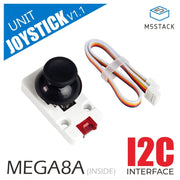 M5Stack I2C Joystick Unit V1.1 (MEGA8A) - The Pi Hut