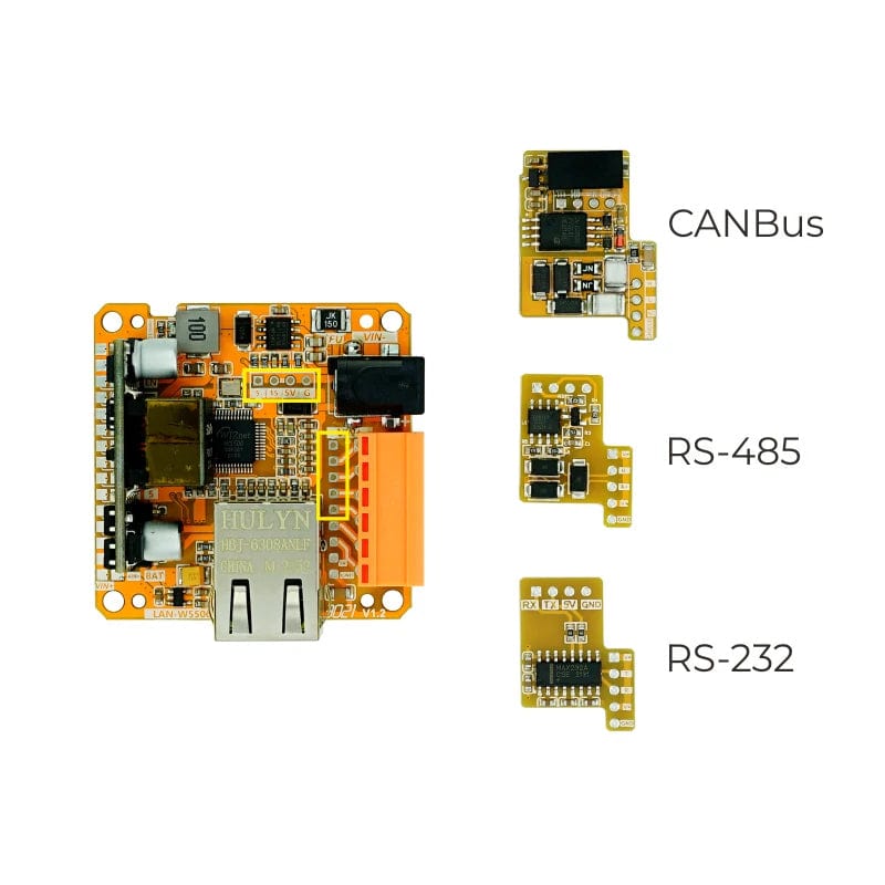 M5Stack LAN Module W5500 with POE V1.2 - The Pi Hut