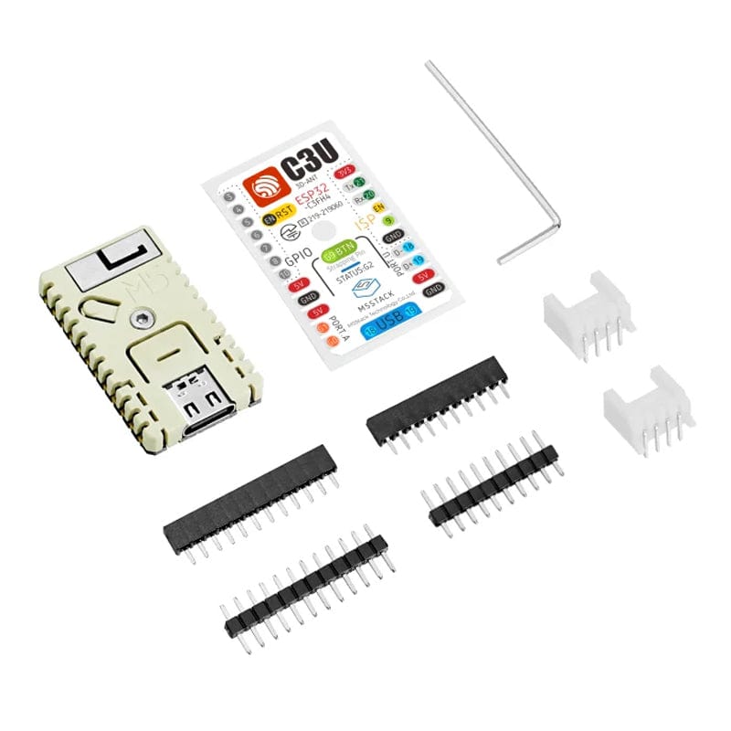 M5Stack M5stamp C3U Mate with Pin Headers - The Pi Hut