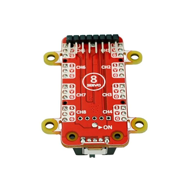 M5Stack M5StickC 8-Channel Servo Driver HAT - The Pi Hut