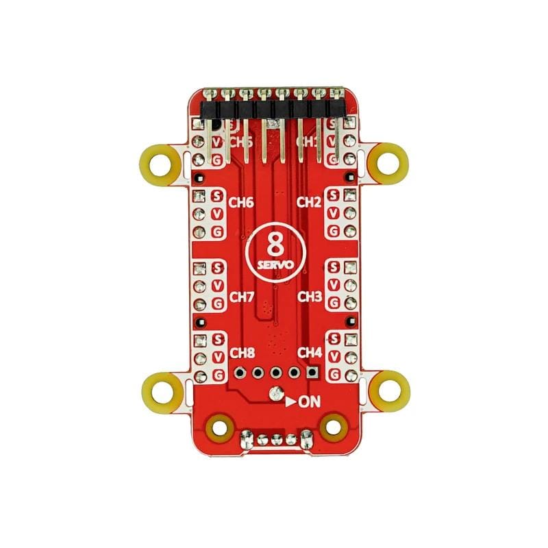 M5Stack M5StickC 8-Channel Servo Driver HAT - The Pi Hut