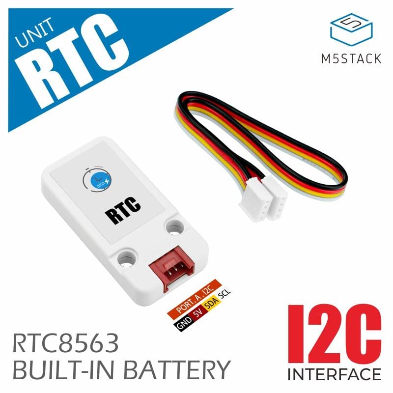 M5Stack Real Time Clock (RTC) Unit (HYM8563) - The Pi Hut