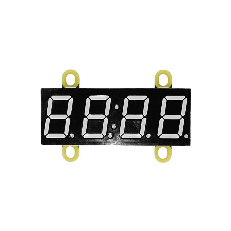 M5Stack Red 7-Segment Digit Clock Unit - The Pi Hut